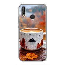 Чехол с уникальным дизайном «Осень с кофе» для Huawei P Smart Plus , Nova 3i, INE-LX1 – Кофе на природе