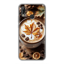 Чехол с уникальным дизайном «Осень с кофе» для Huawei P Smart Plus , Nova 3i, INE-LX1 – Пряный кофе