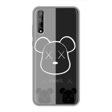 Чехлы для Huawei P Smart Pro - Bearbrick Louis Vuitton (PREMIUMPrint) (БеарБрик глаза)