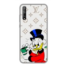 Чехлы для Huawei P Smart Pro - Скрудж МакДак Louis Vuitton (PREMIUMPrint) (Баксы Скрудж)