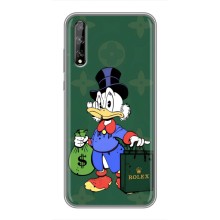 Чехлы для Huawei P Smart Pro - Скрудж МакДак Louis Vuitton (PREMIUMPrint) (Богатая Утка)