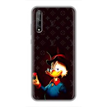 Чехлы для Huawei P Smart Pro - Скрудж МакДак Louis Vuitton (PREMIUMPrint) (Скрудж с бриллиантом)