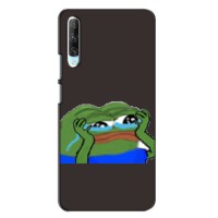 Чохли з зображенням Жаба Мем на Huawei P Smart Pro – Плач жаби