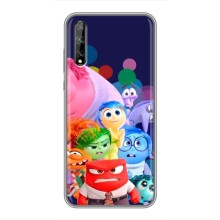 Чехол Головоломка для Huawei P Smart Pro - (AlphaPrint) (Герои головоломки)