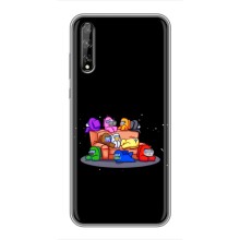 Чехол Амонг Ас для Huawei P Smart Pro (AlphaPrint) (Амонг-ас)