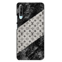 Чехол Стиль Louis Vuitton на Huawei P Smart Pro – LV на белом