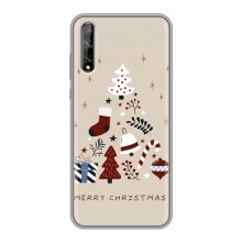 Різдвяні Чохли для Huawei P Smart Pro (VPrint) (Merry Christmas)