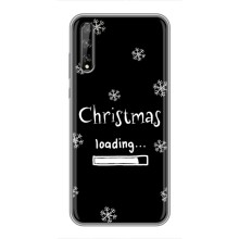 Рождественские, Праздничные Чехлы для Хуавей Пи Смарт Про (Christmas loading)