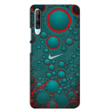 Силиконовый Чехол на Huawei P Smart Pro с картинкой Nike – Найк зеленый
