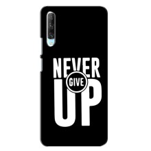 Силиконовый Чехол на Huawei P Smart Pro с картинкой Nike – Never Give UP