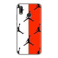 Чохли для Huawei P Smart Z/ Y9 Prime 2019 - з картинкою JORDAN (AlphaPrint) – Лого Джордан