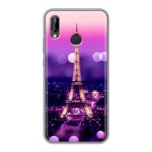 Чехол Эйфелева Башня для Huawei P Smart Z/ Y9 Prime 2019 - (AlphaPrint) (Париж Башня)