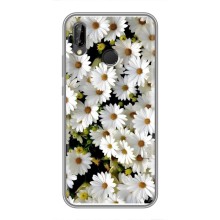 Чехол с ромашками на Huawei P Smart Z/ Y9 Prime 2019 – Рамка в ромашках