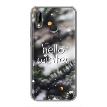 Новогодние, Праздничные Чехлы для Huawei P Smart Z/ Y9 Prime 2019 - 2024 год (Hello winter)