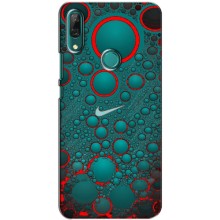 Силиконовый Чехол на Huawei P Smart Z/ Y9 Prime 2019 с картинкой Nike (Найк зеленый)