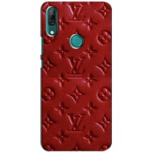 Текстурный Чехол Louis Vuitton для Хуавей П Смарт Зет – Красный ЛВ