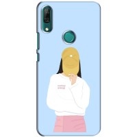 Силіконовый Чохол на Huawei P Smart Z/ Y9 Prime 2019 з картинкой Модных девушек (Жовта кепка)