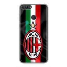 Чехлы для Huawei P Smart, Enjoy 7s, FIG-LA1 (VPrint) - Футбольные клубы – ФК Милан