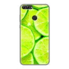 Чохли з фруктами для Huawei P Smart, Enjoy 7s, FIG-LA1 (VPrint) (Лайм)