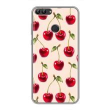 Чохли з фруктами для Huawei P Smart, Enjoy 7s, FIG-LA1 (VPrint) (Черешня)