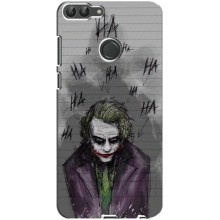 Чехлы с картинкой Джокера на Huawei P Smart, Enjoy 7s, FIG-LA1 (Joker клоун)