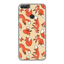 Чохли з картинкою Лисичка для Huawei P Smart, Enjoy 7s, FIG-LA1 (VPrint) (Лисички)