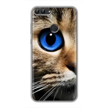 Чехлы с Котиками для Huawei P Smart, Enjoy 7s, FIG-LA1 (VPrint) (Глаз кота)