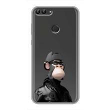 Чохли з Мавпами NFT для Huawei P Smart, Enjoy 7s, FIG-LA1 (AlphaPrint) (стильна мавпа NFT)