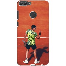 Чехлы с принтом Спортивная тематика для Huawei P Smart, Enjoy 7s, FIG-LA1 – Алькарас Теннисист