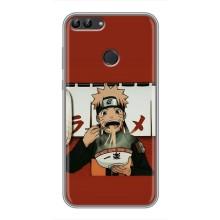 Чехлы с тематикой АНИМЕ для Хуавей П Смарт (VPrint) – Наруто с лапшой