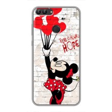 Чехол Disney Mouse Huawei P Smart, Enjoy 7s, FIG-LA1 (PREMIUMPrint) (Heart Minni)