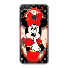 Чехол Disney Mouse Huawei P Smart, Enjoy 7s, FIG-LA1 (PREMIUMPrint) (Минни Маус ЛВ)