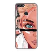 Чохол з друком для Huawei P Smart, Enjoy 7s, FIG-LA1 - (Мода) (AlphaPrint) (Макіяж)