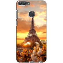 Чохол Ейфелева Вежа Huawei P Smart, Enjoy 7s, FIG-LA1 - (AlphaPrint) – Сонячня вежа