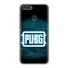Чеjхол PUBG для Хуавей П Смарт (AlphaPrint) (Лого PUBG)