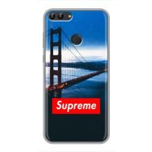 Чехол для Huawei P Smart, Enjoy 7s, FIG-LA1 с картинкой Supreme (AlphaPrint)