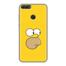 Чjхол з Сімпсонами для Huawei P Smart, Enjoy 7s, FIG-LA1 (VPrint) (Гомер)