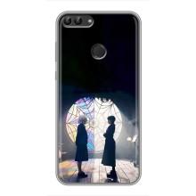 Чохли Венсдей на Huawei P Smart, Enjoy 7s, FIG-LA1 Уенсдей (AlphaPrint) (Венздей та Інід)