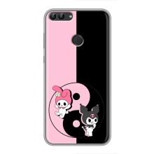 Чехол с кроликом Куроми на Huawei P Smart, Enjoy 7s, FIG-LA1 – Куроми Инь Янь