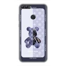 Крутые Чехлы Луи Виттон для Huawei P Smart, Enjoy 7s, FIG-LA1 (AlphaPrint) (Медвежонок LV)