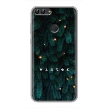 Новогодние, Праздничные Чехлы для Huawei P Smart, Enjoy 7s, FIG-LA1 - 2024 год (Winter)