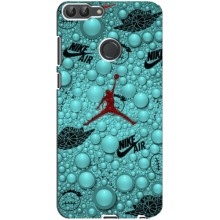 Силиконовый Чехол Nike Air Jordan на Хуавей П Смарт (Джордан Найк)