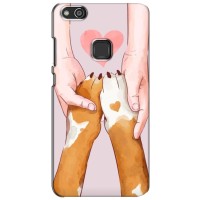 Чехол (ТПУ) Милые собачки для Huawei P10 Lite, WAS-LX (Любовь к собакам)