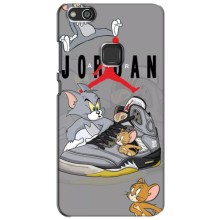 Силиконовый Чехол Nike Air Jordan на Хуавей П10 Лайт – Air Jordan