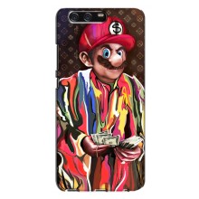 Брендновые Чехлы для Huawei P10 Plus, VKY - (PREMIUMPrint) (Mario LV)