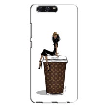 Чохли Луі Вітон для Huawei P10 Plus, VKY (AlphaPrint - LOUIS VUITTON) (кава LOUIS VUITTON)