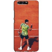 Чехлы с принтом Спортивная тематика для Huawei P10 Plus, VKY – Алькарас Теннисист
