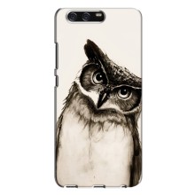 Чехол с птицами на Huawei P10 Plus, VKY (VPrint) (Сова)