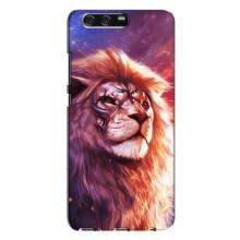 Чехол со Львом для Huawei P10 Plus, VKY (VPrint) (Красочный Лев)