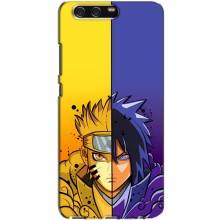 Купить Чехлы на телефон с принтом Anime для Хуавей П10 Плюс – Naruto Vs Sasuke